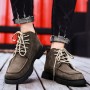Casual Shoes - Large Size Pigskin Men Boots