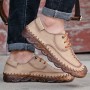 Casual Shoes - Men's Breathable Trend Peas Shoes Large Size Handmade Casual Shoes