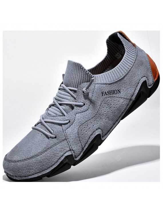 Flats & Loafers - Men Pigskin Materials Casual Flat Shoes