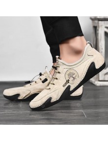 Men's Casual Shoes Octopus Soft Sole Casual Footwear Business Breathable Retro Male Shoes