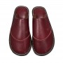 Winter Models Solid Color Leather Shoes, Home Slippers Tendon At The End Of Chinese Youth Aged Middle-aged Slippers