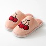 2020 Autumn And Winter Cartoon Cute Plush Cotton Slippers Men And Women Couple Home With Half A Pack With Warm Winter