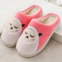 2020 Winter Warm Cotton Slippers Couple Anti-skid Slippers Home Cotton Trailer Plaid