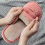 Big Eyes Cute Cotton Slippers Female Autumn And Winter Plush Cotton Trailer Home Home Warm Winter Male Couple Slip