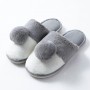 Ms. Autumn And Winter Home Cotton Slippers Habitat Home Skid Warm Winter Lovers Thick Crust Ins Hair Male Drag