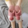 Ms. Autumn And Winter Home Cotton Slippers Habitat Home Skid Warm Winter Lovers Thick Crust Ins Hair Male Drag