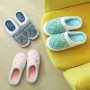 Women Bag With Cotton Slippers Home In Autumn And Winter Home Warm Thick Crust Couple Anti-skid Slippers Male Winter Month
