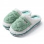 Women Bag With Cotton Slippers Home In Autumn And Winter Home Warm Thick Crust Couple Anti-skid Slippers Male Winter Month