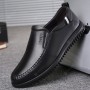 Dress Shoes - Men's Business Casual Shoes Leather Driving Shoes