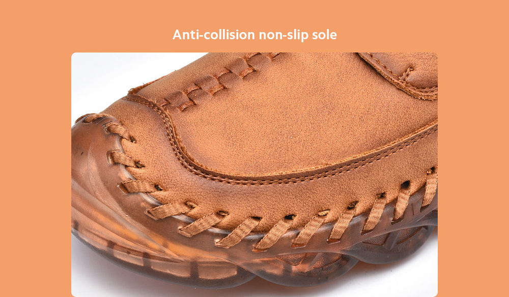 Spring Large Size Handmade Shoes Men's Breathable Trend Peas Shoes Thick Bottom All-match Casual Shoes - Green 587 38