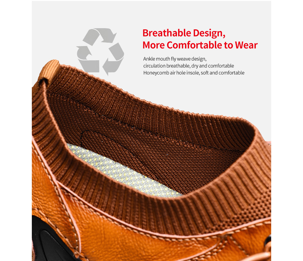 Korean Version Youth Trend Soft-soled Octopus Driving Men Flat Shoes Socks Mouth British Casual Leather Footwear - Black EU 46