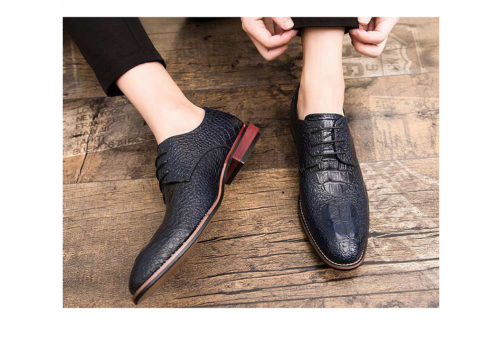 Large Size Men's Business Dress Shoes - Black EU 39 Products Show