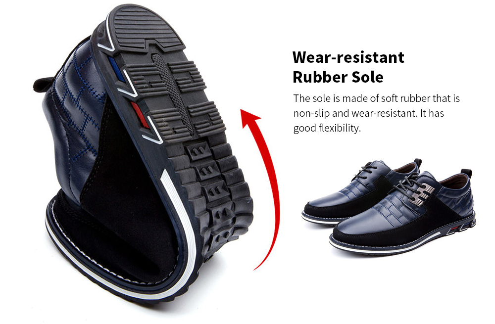 2020 Luxury Casual Men's Comfortable Business Slip on Shoes Sole