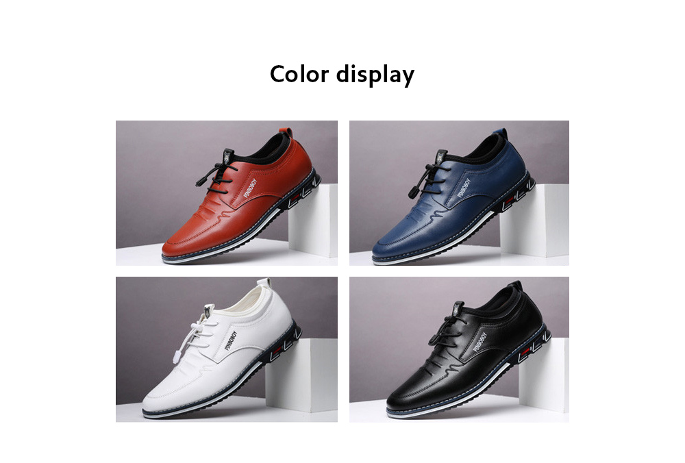 Men's Shoes Casual Leather Shoes color display